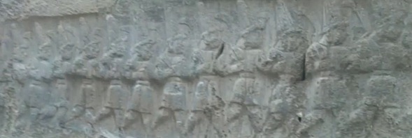 hattusa - bas reliefs de Yazilikaya