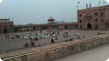 Inde du Nord - mosquée Jama Masjid - Old Delhi